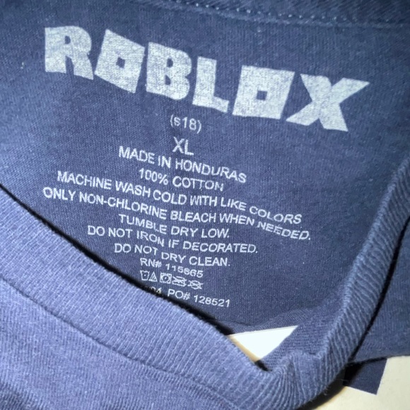 Roblox Boyβs Graphic Tee - Blue - XL - Picture 3 of 5